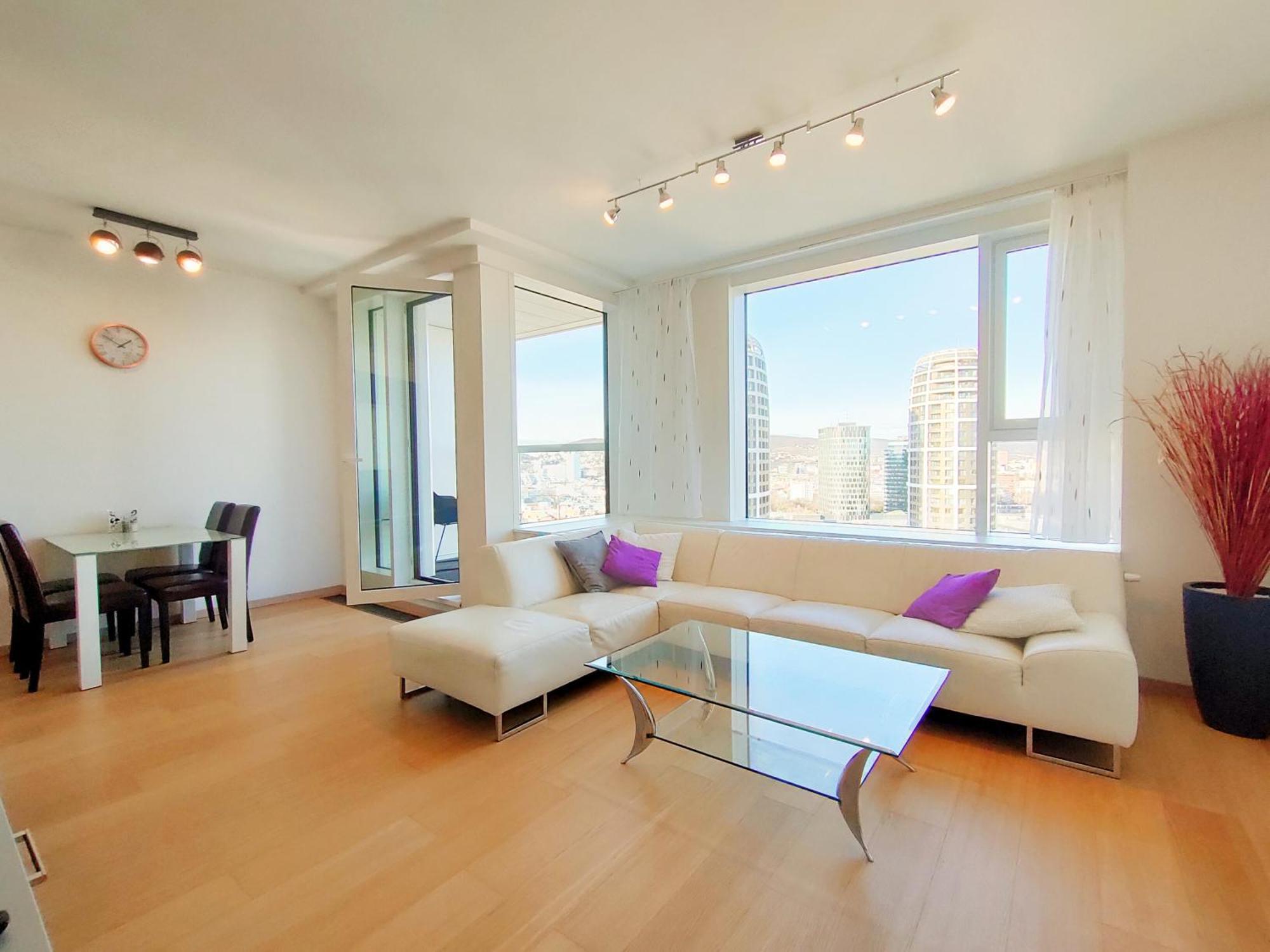 Sag Romantic 22 Floor Panorama City Free Parking Free Wifi Братислава Экстерьер фото